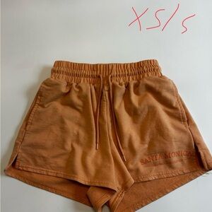 Women's Orange Shorts